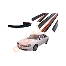 Nissan Almera 01-07 Uyumlu Bagaj Üstü Spoiler Mat Siyah
