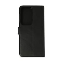 Newface Samsung Galaxy S20 Ultra Trend S Plus Kapaklı Kılıf - Siyah