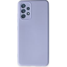 Gldısptm Newface Samsung Galaxy A13 4g Kılıf Nano İçi Kadife Silikon - Lila LİLA