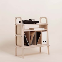 Woodesk Resonate, Ahşap Kitaplık Ve Pikap Standı, Cpt4647-75