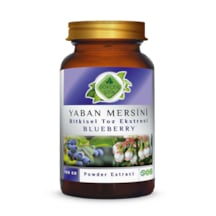 Gökçek Şifa Yaban Mersini Toz Eki Blueberry Powder Extract 100 G Cam