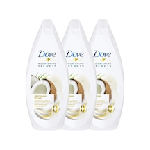 Nemlendirici Hindistan Cevizi Yaği & Badem Sütü Özü Duş Jeli 500 Ml X 3 Adet Diğer