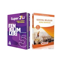 Örnek 5. Sınıf Süper İkili Fen Bilimleri Seti Ve Referans Sosyal Bilgiler Soru Bankası 2 Kitap