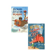 Mert Arık 2 Kitap Set / Benim Zürafam Uçabilir - Uzaya Giden Tren