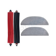 Roborock S8 Maxv Ultra Uyumlu Yedek Ana Fırça Ve Mop-3 Parça