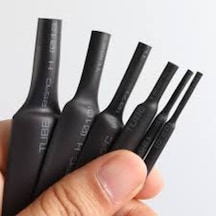Woer Isı Ile Daralan Makaron SİYAH 8 Mm (3 M)