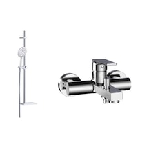 Creavit Sürgülü Duş Seti Takımı SH463+SR2510