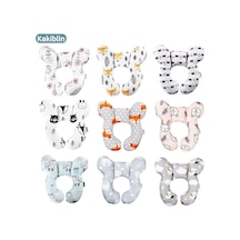 Koruyucu Seyahat Araba Koltuğu Baş Ve Boyun Yastık Yumuşak Boyun No.11 Ekru