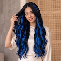 Renkli Gerçek Boncuk Kaynak / Mavi / 10 Adet - Aıaı-899150 Çok Renkli