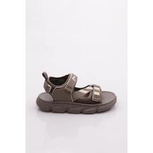 Marco Kids 16-26y1604 Çocuk Filet Sandalet Haki