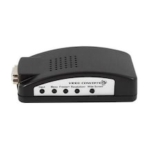 Bnc vga çevirici svideo vga çevirici s-video vga çevirici bnc vga dönüştürücü