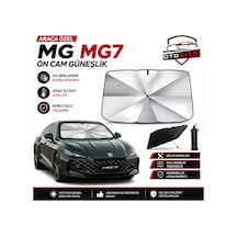 Mg Mg7 Şemsiye Tip Ön Cam Güneşliği Katlanabilir Uv Korumalı Araç Cam Güneşlik