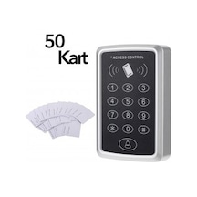Vk-100 Rfid Şifreli Kapı Kilidi + 50 Adet Proximity Kart