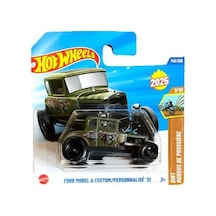 Hot Wheels Tekli Arabalar Ford Model A Custom Hyx92 Dirt Çok Renkli