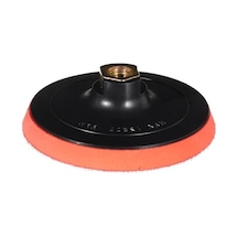Cırtlı Disk Zımpara Altı, 115 Mm, Kırmızı, Plastik Köpük Arayüz