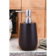 Buççin Online Mağaza Şık Porselen Siyah Sıvı Sabunluk 400ml Modern Pratik Porselen Siyah Çok Renkli