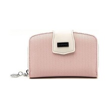 Silver Polo Sp874 Kadın Cüzdan & Kartlık Petek Pembe-kemik