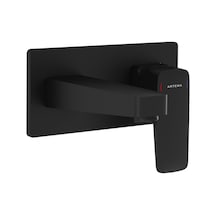 VitrA Root Square Ankastre Sıva Üstü Lavabo Bataryası Mat Siyah A4273836