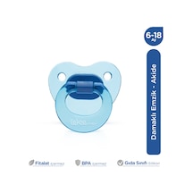 Wee Baby Akide Damaklı Emzik No:2 Mavi 6-18 Ay