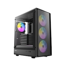 Vx510 Argb, 750w 80+ Bronze Psu Dahil, 4x120mm Argb Fan, Temperli Cam, 240mm Sıvı Soğutma Destekli Atx Mid-tower Oyun