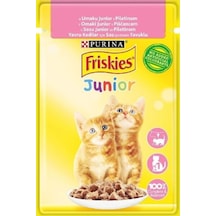 Friskies Junior Tavuklu Soslu Pouch Yavru Kedi Yaş Maması 85 Gr