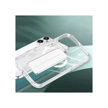 Joko Apple iPhone Uyumlu  16 Uyumlu Kılıf Alfa Magsafe Standlı Kapak - Siyah