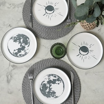 Black Shadow Nordic Pasta Tabağı 22 Cm 4 Adet 22981-82 Çok Renkli
