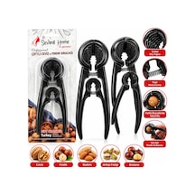 2pcs Set Döküm Metal Fındık - Ceviz Kıracak 5047 Altın