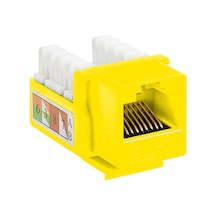 Hcs J6e-00874-yel Cat6 Utp Keystone Jack Sarı 5'li Paket