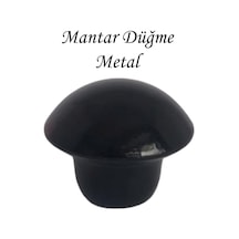 8 Adet Siyah Mantar Düğme Kulp Mobilya Çekmece Dolap Kapak Kulbu Metal Kulp Aksesuarları Vidalı