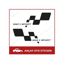 Golf Sticker (Takım Set) Golf S Sticker Volkswagen Arma Sticker