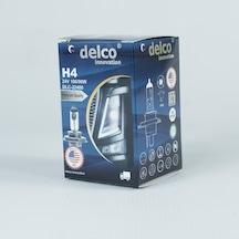 Delco U.s.a H4 Halogen Far Ampulü 24 Volt 100/90w Tırnaklı 10 Adet