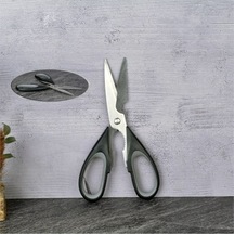 Çok Amaçlı Mutfak Makası Tavuk Makası Balık Kılçık Temizleme Makası Kapak Açacağı Bir Arada THN