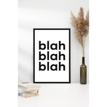 Motto Yazılı Çerçeve Görünümlü Mdf Tablo Çok Renkli - 713704487 Çok Renkli