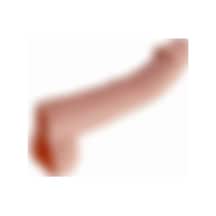 Red Fox 8 Cm Dolgulu Realistik Penis Kılıfı