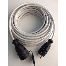 Anzeygrup Vip Aydınlatma 50 Metre Topraklı Seyyar Uzatma Kablosu 3x1,5 Mm Ttr Cca Kablo Beyaz R