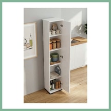 Bşkvirgo Çok Amaçlı Kiler Dolabı Beyaz 30 Cm Bsk2026