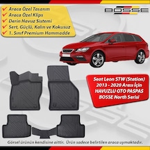 Seat Leon Stw Station Paspas Araca Özel 2012-2020 Derin Havuzlu Bosse North Serisi