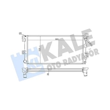 Kale 351935 Motor Radyatoru 4798013 K4798013