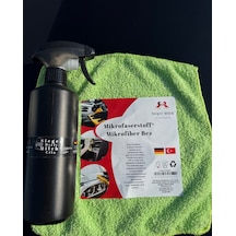 Sieger Milch Hızlı Araç Cilası 500ml Sprey + Microfiber Bez Tekl