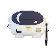 Microsonic Airpods Uyumlu Pro Kılıf Cartoon Figürlü Silikon Crtn-fgr-astrnt