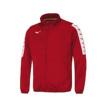Mizuno Nara Track Jacket Erkek Sweat Kırmızı 32Fc9A0162