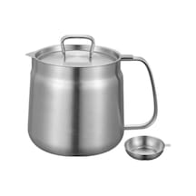 Suntek Yağ Filtresi Pot Tencere Gres Kabı Depolama Pişirme 2 L