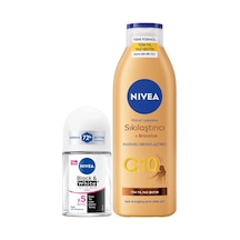 Q10 Bronzlaştırıcı Vücut Losyonu 250ml Ve Mini Roll-on Deodorant & Invisible Clear 25ml