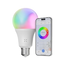 Ayrex Akıllı Wi-fi Led Akıllı Rgb Ampul Mobil Uygulama Denetimli Google Home Ve Alexa Uyumlu Çok Renkli Lamba 1 Ad Diğer