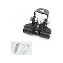 Xuweiwei Siyah Adjustable Lamp Bracket Araç Farı İçin Ağır Hizmet Metal Yapı Led Park Güvenli Kelepçe