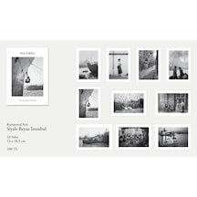 İstanbul - Siyah Beyaz Kartpostal Seti (10'lu)