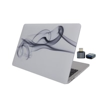 Apple Uyumlu MacBook Pro Kılıf 13inç M1-m2, Paint01nl Type-c Model A2338 A2289 A2251 A1706-08 A1989 A2159 İle Gri
