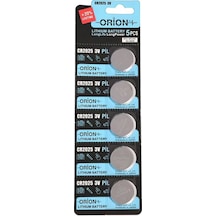 Orion Cr2025 3v Lityum Düğme Pil 5'li Kart Paket