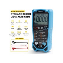 Fnırsı Mt-40 Akıllı Dijital Multimetre 4000 Sayım